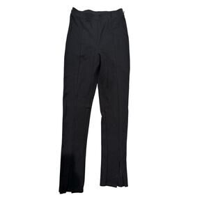 H:ours Revolve Allison Legging Women's Medium Black Ankle Skinny Split Seam NWOT